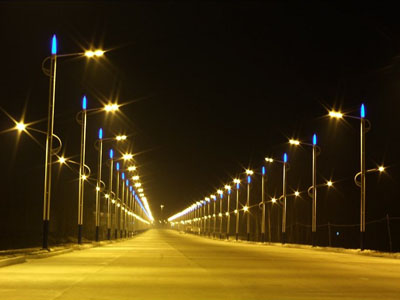 2009年“十城万盏”LED路灯项目